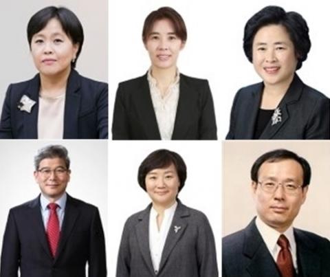 이번 총선에서 국회 입성이 확정된 과학 및 ICT계 출신 비례대표 의원은 새누리당 송희경·김성태(왼쪽사진 위/아래), 더민주당의 박경미 문미옥(가운데사진 위/아래), 국민의당의 신용현·오세정(오른쪽사진 위/아래) 당선자 등 총 6명이다. 전문성 강화를 위해 영입한 케이스로 국회에서 미래창조과학방송통신위원회 활동이 유력하다. ⓒ ScienceTimes