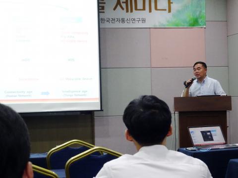 메디코넥스 김태평 대표는 단순한 신체 데이터를 수집하는 것을 지양하고 개인별 맞춤정보를 큐레이션해서 제공하라고 조언했다. ⓒ김은영/ ScienceTimes