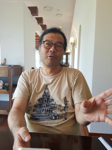 전파천문학자 이명현 박사는 외계생명체를 탐사하는 세티 프로젝트의 한국책임자. 그는 미스테리 같은 외계생명체와 우주에 대한 흥미진진한 이야기를 풀어놨다. ⓒ 김은영/ ScienceTimes