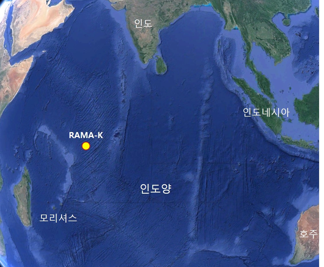 RAMA-K 정점 위치 ⓒ해양과기원 제공