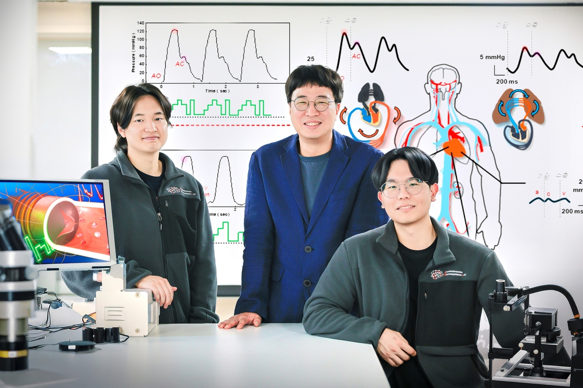 심혈관 모사장치 개발한 경희대 연구팀 ⓒ유정민 연구원 제공