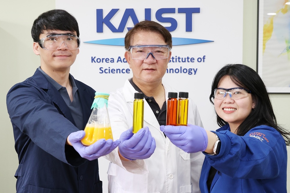 루테인 대량생산 미생물 균주 개발한 KAIST 연구팀 ⓒKAIST 제공