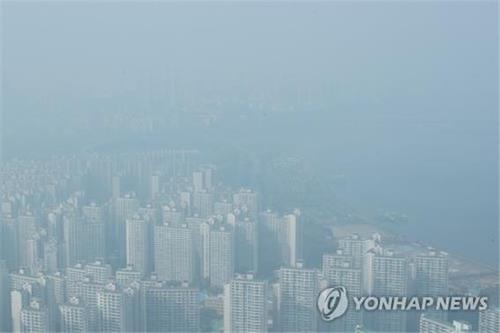 도시의 대기오염. 기사 내용과 직접 관련 없음 ⓒ연합뉴스 자료사진