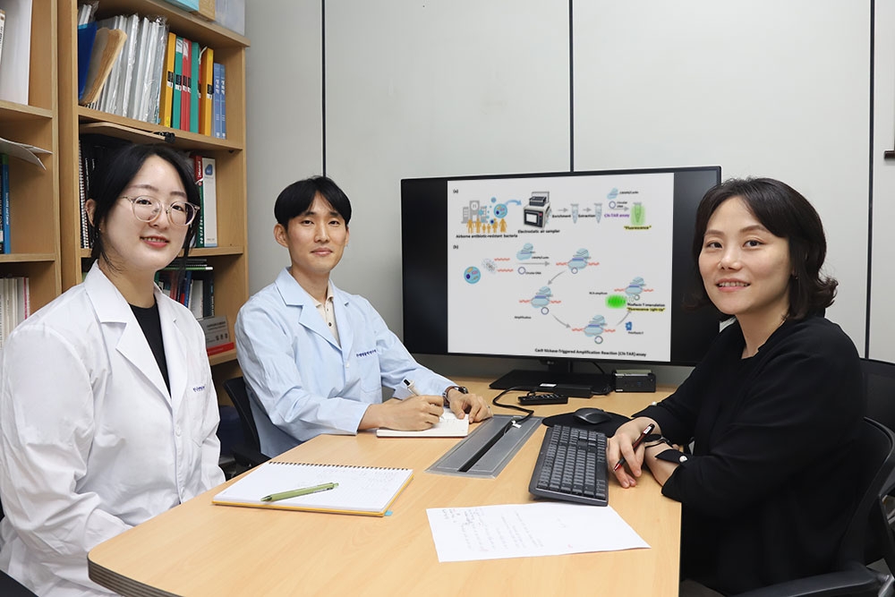 슈퍼박테리아 현장 검출 기술 개발한 생명연 연구팀 ⓒ한국생명공학연구원 제공