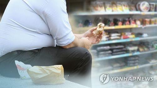 성인 비만 ⓒ 연합뉴스TV 제공