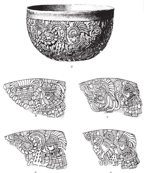 테오티와칸 도자기에 새겨진 문자 기호들. 연구진은 이처럼 벽화와 도자기에 흩어진 짧은 기호 군집을 분석해 일관된 사용 패턴을 찾아냈다. ⒸUniversity of Copenhagen