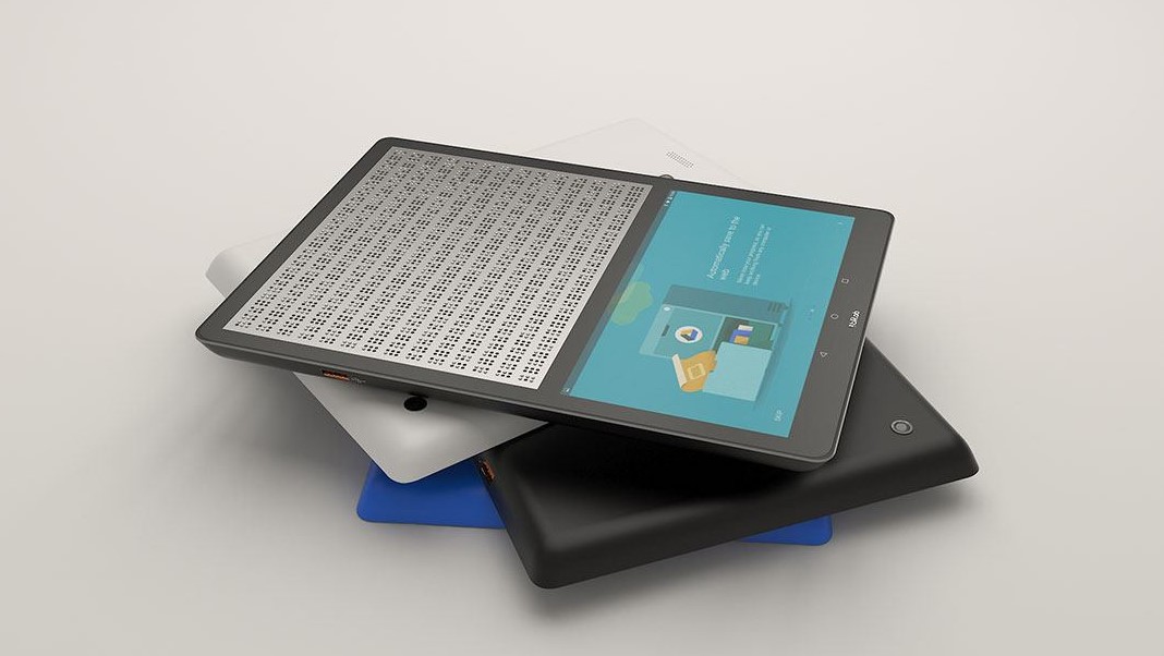 전자식 점자 디스플레이는 기존 점자책보다 많은 양의 정보를 담고 실시간으로 보여줄 수 있다. Ⓒ Tech Explorist