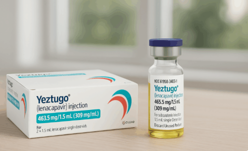 2025년 6월, 미국 FDA는 6개월마다 투여하는 HIV 예방 주사 예즈투고(Yeztugo, 성분명 레나카파비르)를 승인했다. ⓒ Alchemy