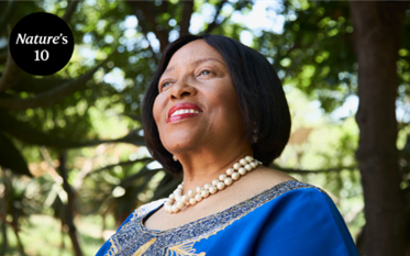 프레셔스 마토스 WHO 정부간 협상 기구 공동 의장. ⒸChris de Beer-Procter for Nature