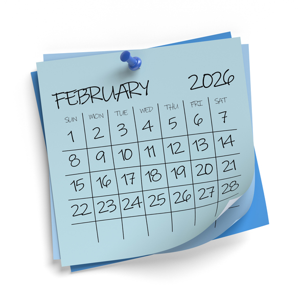 네모 반듯한 2월 달력에 자꾸만 옮겨가는 시선