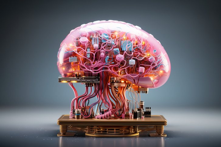 뇌의 작동 원리를 모사한 뉴로모픽 반도체 ⒸGetty Images