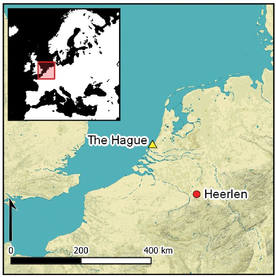 이번 연구의 무대인 네덜란드 남부 도시 헤를렌(Heerlen). 로마 제국 당시 '코리오발룸'으로 불렸던 이곳은 북부 전선의 주요 거점이자 문화적 교차점이었다. ⒸAntiquity