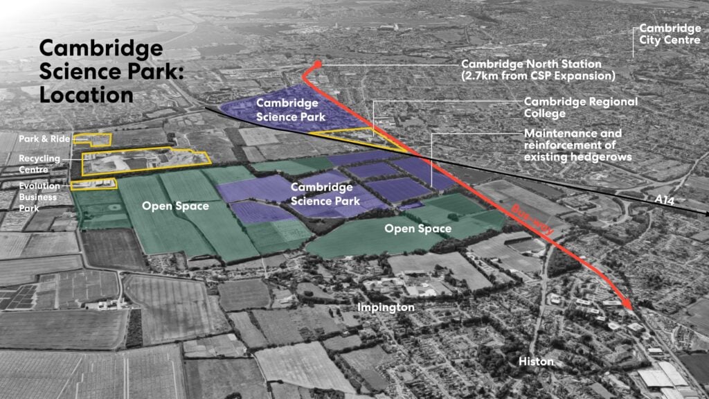 새로운 과학공원을 케임브리지와 주변 지역의 청소년과 가족들에게 여는 것이 핵심이다. ©Cambridge Science Park
