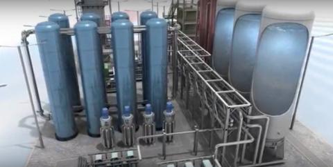 액화된 압축 공기가 저장되어 있는 LAES 시스템의 개념도 ⓒ HPS