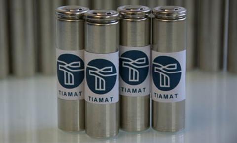 CNRS에서 분사한 스타트업인 Tiamat社가 개발한 나트륨이온 배터리