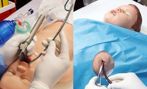 소아 환자가 병원에서 겪을 수 있는 모든 상황을 고려한 로봇이 등장하여 주목을 끌고 있다 ⓒ Gaumard