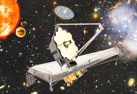 2021년 3월 우주로 발사될 예정인 제임스 웹 우주망원경 상상도. CREDIT: ESA, NASA, S. Beckwith (STScI) and the HUDF Team, Northrop Grumman Aerospace Systems / STScI / ATG medialab
