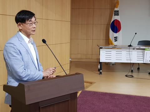 최승일 고려대학교 교수는 “이번 사태는 필연적으로 일어날 수밖에 없었던 일”이라며 지자체, 정부, 국회, 시민 모두의 역할이 있음을 강조했다. ⓒ 김청한 / Sciencetimes