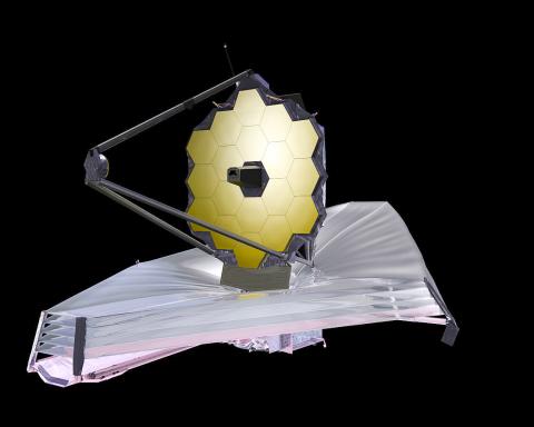 허블 우주망원경의 뒤를 잇는 제임스 웹 우주망원경(JWST)은 허블을 능가하는 검출력과 향상된 적외선 해상력으로 가장 원거리의 우주 물체와 이벤트를 탐지해 냄으로써 우주의 신비를 밝히는데 크게 기여할 것으로 전망된다. CREDIT: Wikimedia / NASA