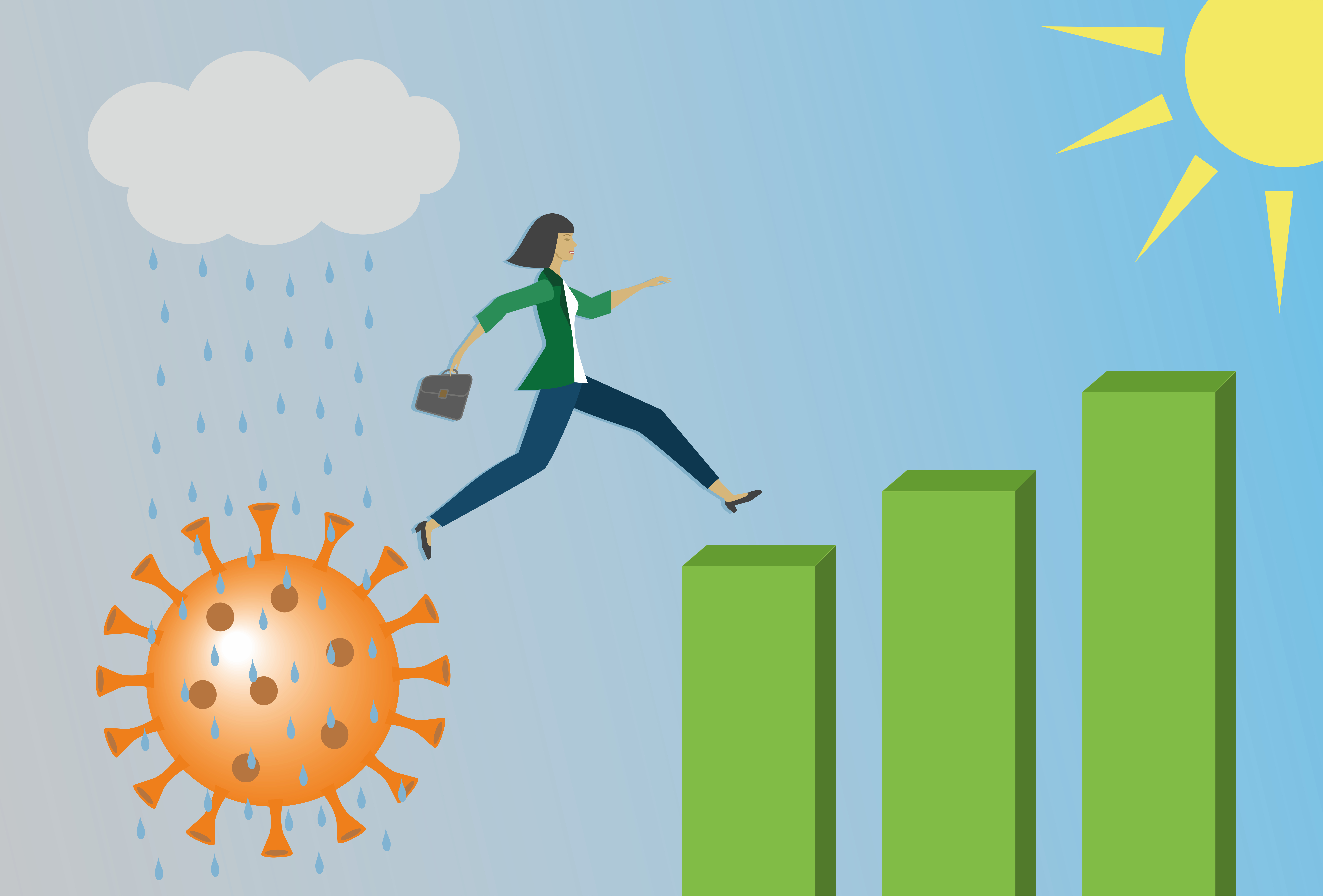 코로나19 확진자 증가는 ‘이론상’ 종식을 위한 첫걸음?