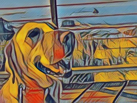 인공지능 '마젠타'가 그린 그림. 기존 화가들의 기법을 학습한 후 스스로의 판단에 따라 그림을 그렸다.
