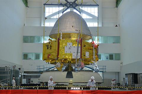 China's Mars spacecraft was launched last October. © CGTN / CASC