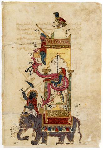 알 자자리 ‘코끼리 시계’  Ⓒ public domain
