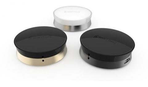 LG전자가 출시한 '스마트씽큐 센서(SmartThinQ™ Sensor)'는 캄테크를 적용한 제품이다. 조그만한 센서 하나가 다른 전자제품에 부착되어 사물인터넷이 가능한 스마트기기로 바꿔준다. 세탁기에 붙여 놓으면 세탁기의 진동 상태 등을 감지해 세탁 종료 여부를 스마트폰으로 알려주고, 로봇청소기에 붙이면 위치 등을 추적해 로봇청소기의 청소 상태를 스마트폰으로 확인할 수 있습다.