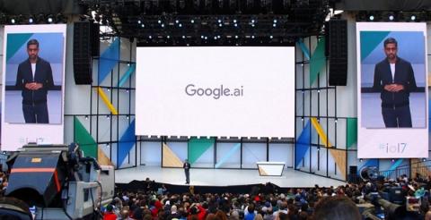 최근 열린 구글 개발자 컨퍼런스 개최 현장