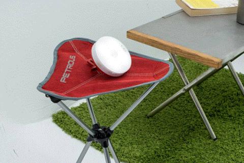 열혈 캠핑 매니아가 개발한 휴대용 보안안전장치 '캠지'.