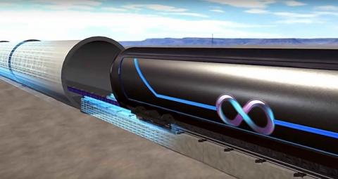 8500만 달러의 버진그룹 투자를 받아 더욱 주모받은 하이퍼루프원. ⓒ 하이퍼루프원