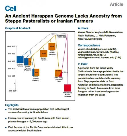 연구의 주요 내용과 그래픽 요약을 수록한 '셀'(Cell) 논문 표지.